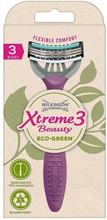 Wilkinson Xtreme3 Beauty Eco Green Maszynka Do Golenia Dla Kobiet 4 Sztuki