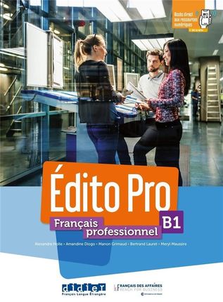 Edito Pro B1 Francais professionnel podręcznik + CD + kod dostępu