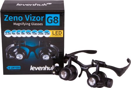 Levenhuk Okulary Powiększające Zeno Vizor G8 (74106)
