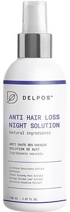 Delpos Anti Hair Loss Night Solution Płyn Na Wypadanie Włosów Na Noc 150 ml