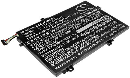 Cameron Sino Lenovo ThinkPad E485/01AV445 4000mAh 44.40Wh Li-Polymer (CSLVE490NB)
