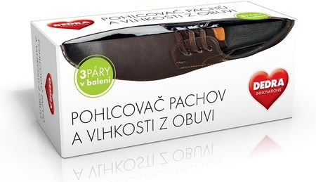 Dedra Pochłaniacz Zapachów I Wilgoci Z Obuwia 3 Pary W Opakowaniu (Da0297)