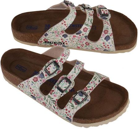 Birkenstock Klapki Damskie, Florida Meadow Flowers Beige, Rozmiar