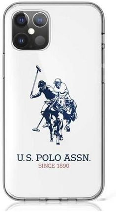 U.S. Polo Assn. US iPhone 12 Mini 5,4" biały/white Shiny Big Logo (USHCP12STPUHRWH)