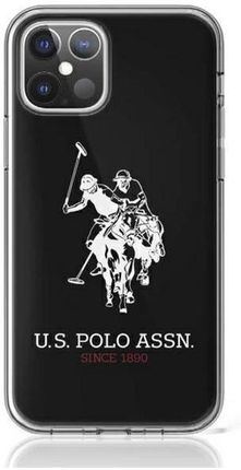 U.S. Polo Assn. US iPhone 12 Mini 5,4" czarny/black Shiny Big Logo (USHCP12STPUHRBK)