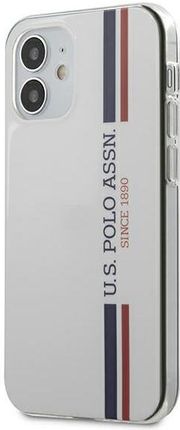 U.S. Polo Assn. US iPhone 12 Mini 5,4" biały/white Tricolor Collection (USHCP12SPCUSSWH)