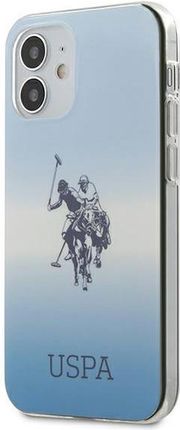 U.S. Polo Assn. US iPhone 12 5,4" niebieski/blue Gradient Collection (USHCP12SPCDGBL)
