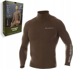 Zdjęcie Bluza Ranger Wool Brubeck Khaki Bielizna Termo - Pakość