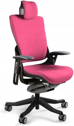 Fotel Biurowy Ergonomiczny Wau 2 Różowy Unique