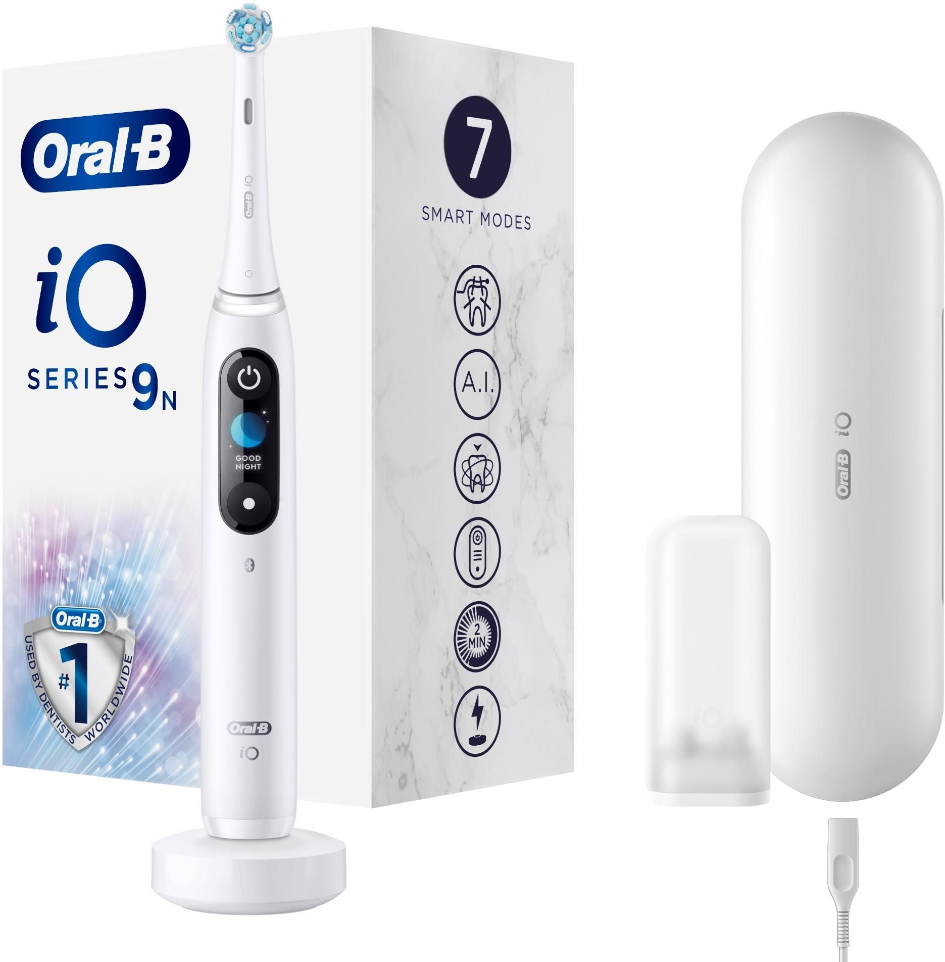 BRAUN Oral-B iO SERIES ９ホワイト Szczoteczka elektryczna Oral-B iO 9 White Alabaster - Opinie