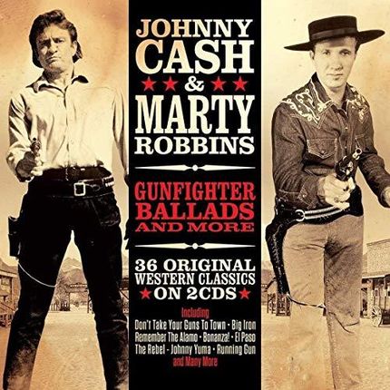 Johnny & Marty Cash - Gunfighter Ballads & More (CD)