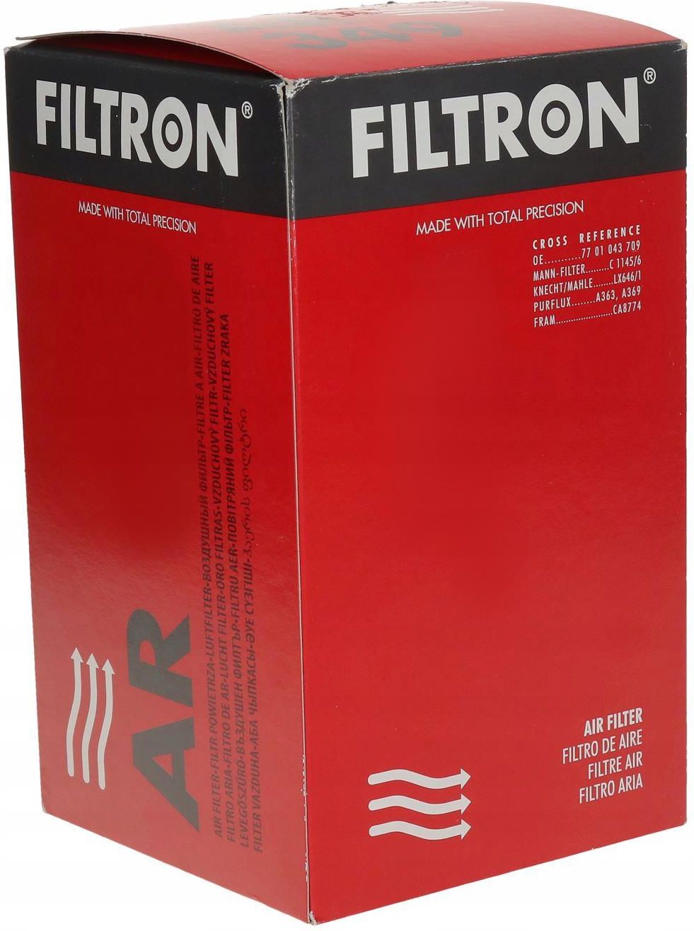 MAPCO 60171 Filtro De Aire Cartucho Filtrante Para Vehículos