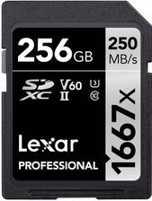 Zdjęcie LEXAR KARTA PRO 1667X 256 GB SDXC UHS-II U3 - Świerzawa
