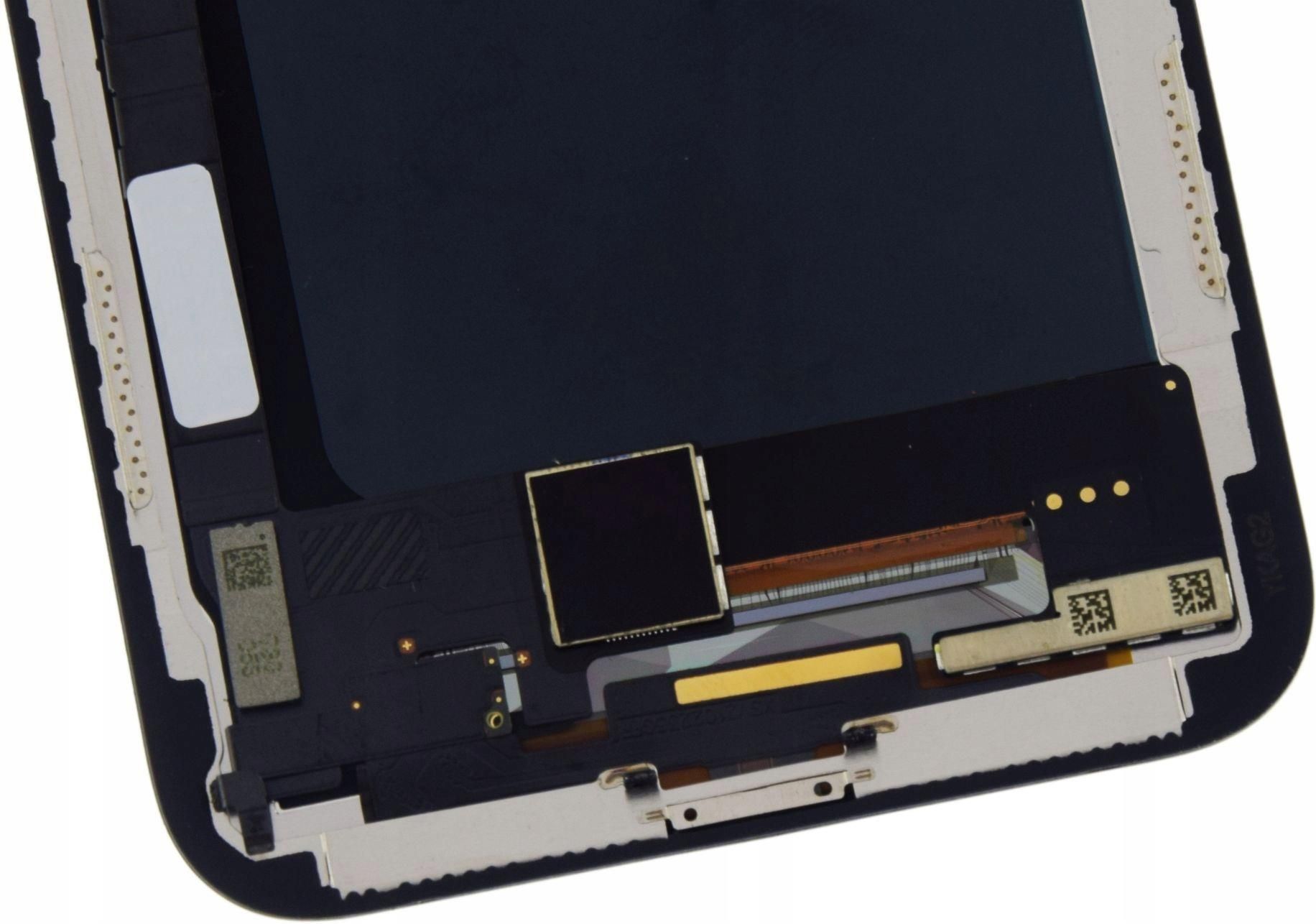 Podzespoły do telefonu LCD APPLE IPHONE X CZARNY OLED +