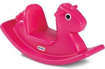 Little Tikes Koń na biegunach różowy 173943 - zdjęcie 2 Little Tikes Koń na biegunach różowy 173943