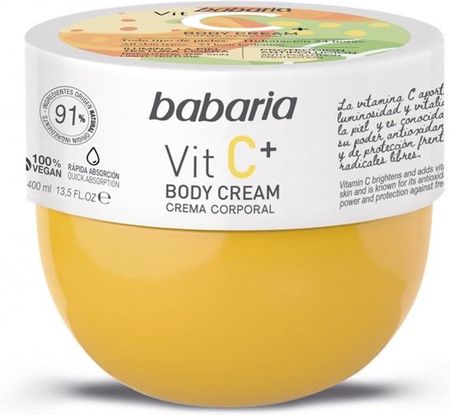 Babaria Body krem do ciała z witaminą C 400ml