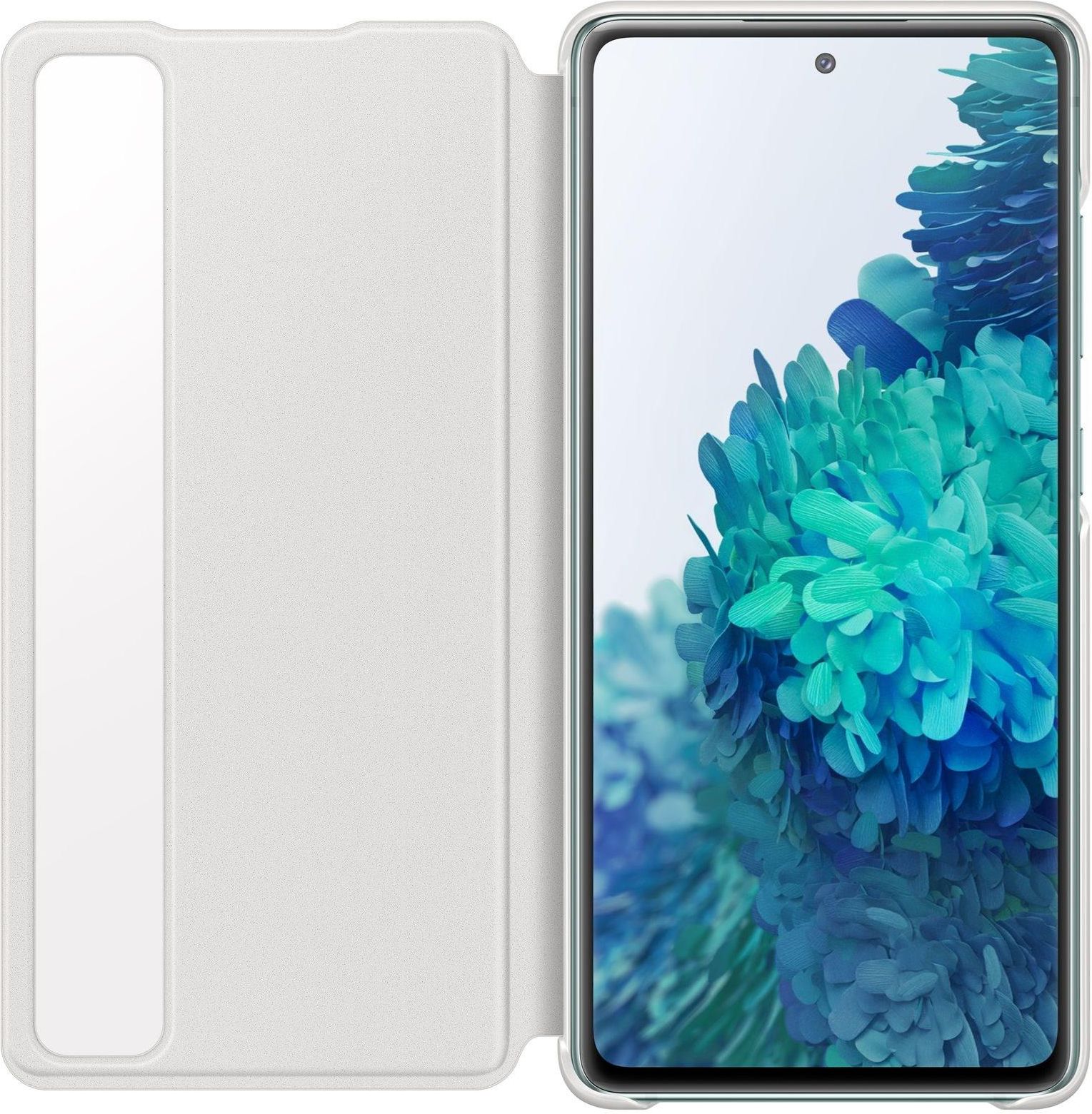 Samsung Smart Clear View Cover do Galaxy S20 FE Biały (EF-ZG780CWEGEE) - zdjęcie 2 Samsung Smart Clear View Cover do Galaxy S20 FE Biały (EF-ZG780CWEGEE)