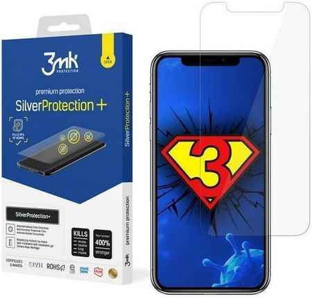 3Mk Silver Protect+ iPhone 11 Pro Folia Antymikrobowa montowana na mokro