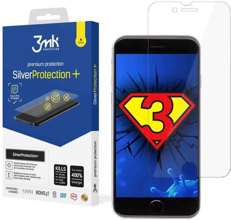 3Mk Antybakteryjna Folia Silver Protect+ iPhone 6/6S