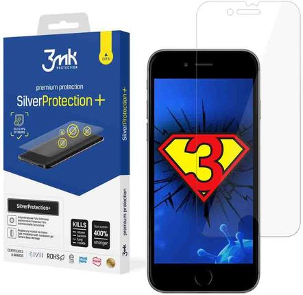 3Mk Antybakteryjna Folia Silver Protect+ iPhone 8 Plus