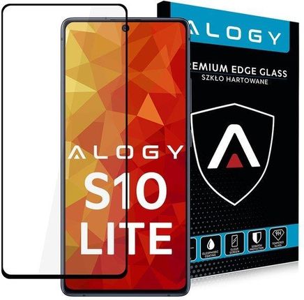 Alogy Szkło Full Glue case friendly do Samsung Galaxy S10 Lite czarne