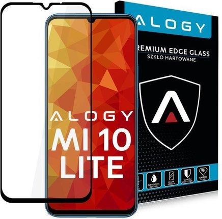 Alogy Szkło Full Glue case friendly do Xiaomi Mi 10 Lite czarne