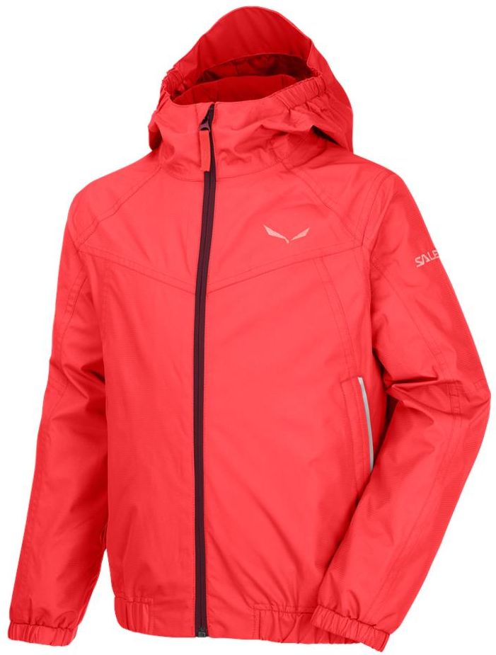 Giacca SALEWA Puez PL K HD Unisex-Bimbi - Blu, Per Tempo Libero E Sport, Lavabile In Lavatrice