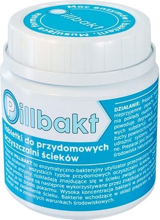 Biobakt Pillbakt Tabletki Do Przydomowych Oczyszczalni I Szamb 40Szt. (Bb046)
