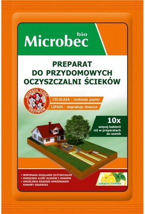 Bros Microbec Bio Aktywator Do Przydomowych Oczyszczalni Ścieków 35G (35405)