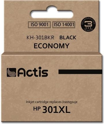 ACTIS TUSZ KH-301BKR (ZAMIENNIK HP 301XL CH563EE; STANDARD; 15 ML; CZARNY)