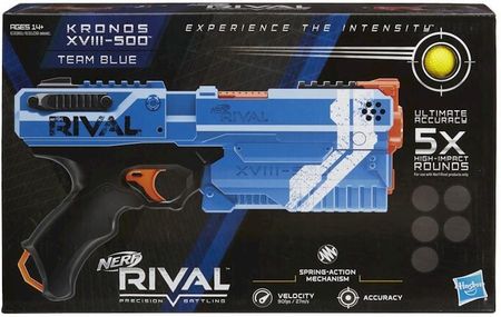 Hasbro Nerf Rival Phantom Corps Kronos XVIII-500 niebieski E3381