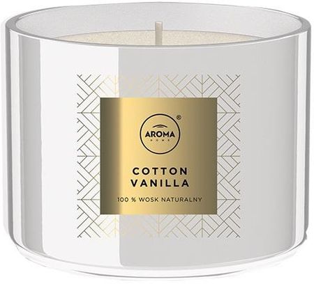 Aroma Home Elegance Scented Cotton Vanilla świeca zapachowa