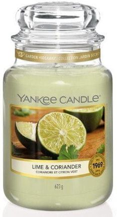 Yankee Candle Świeca zapachowa Classic duża Limonka & Kolendra 623 g