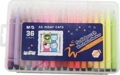 Zdjęcie M&G Pisak Art. Pędzelkowy 36 Kol So Many Cats - Szczekociny