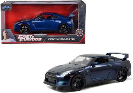 Jada Toys Nissan GT-R (R35) Szybcy i wściekli Fast & Furious 1:24