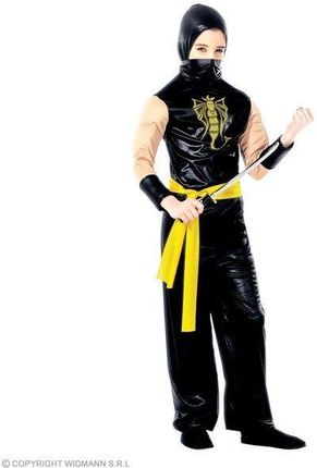 Widmann Strój Ninja Żółty Smok 128