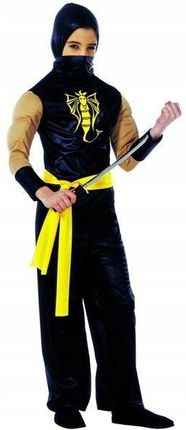Widmann Strój Ninja Żółty Smok 140