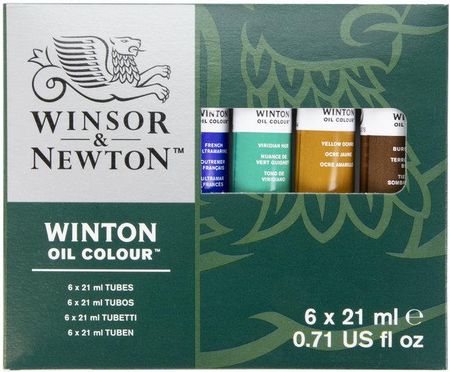 Colart International S.A. Zestaw Farb Olejnych 6 Kolorów Winsor&Nweton