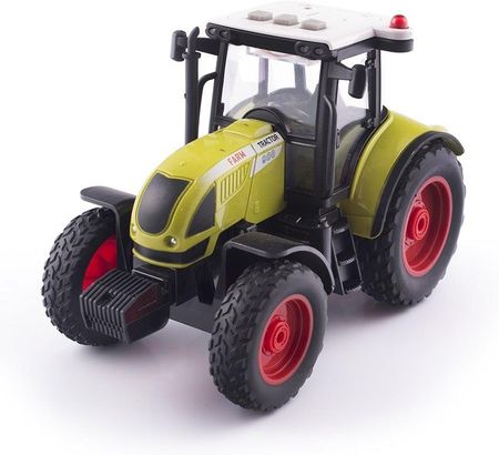Świat Dziecka Ciągnik rolniczy  traktor zabawka dla dzieci z efektami ruchome części  światła i dźwięki farma