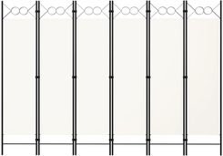 Zdjęcie Parawan 6 panelowy biały 240x180cm - Władysławowo