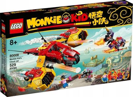 LEGO Monkie Kid 80008 Odrzutowiec Monkie Kida