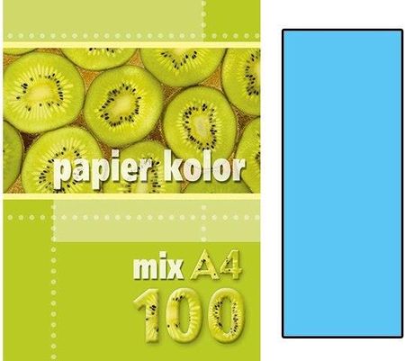 Kreska Papier Ksero Kolorowy A4 100KNiebieski (Jk)