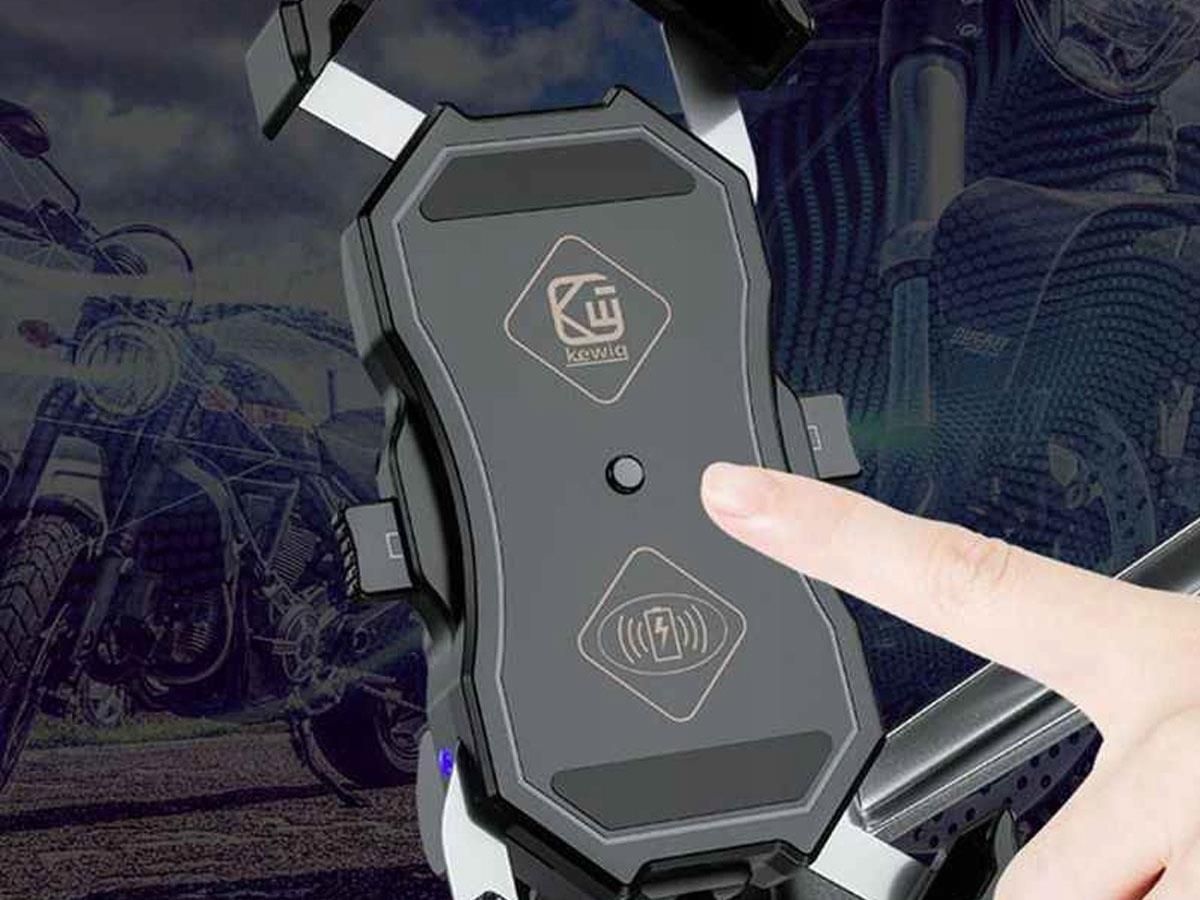 KEWIG UCHWYT NA TELEFON MOTOCYKL ŁADOWARKA QC 3.0 - zdjęcie 3 KEWIG UCHWYT NA TELEFON MOTOCYKL ŁADOWARKA QC 3.0