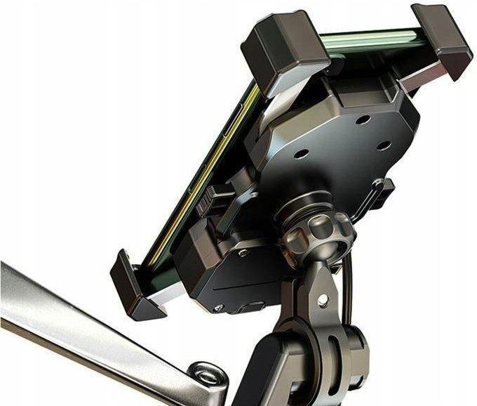 KEWIG UCHWYT NA TELEFON MOTOCYKL ŁADOWARKA QC 3.0 - zdjęcie 5 KEWIG UCHWYT NA TELEFON MOTOCYKL ŁADOWARKA QC 3.0