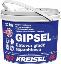 Zdjęcie GŁADŹ SZPACH. GOTOWA GIPSEL PLUS 603 20KG -KREISEL 5907418093707 - Rakoniewice