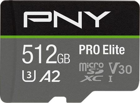 PNY Technologies Micro-SD 512GB PNY Pro Elite (PSDUX512U3100PROGE)