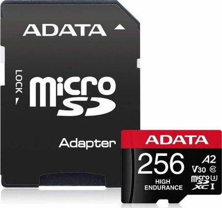 ADATA microSD 256GB High End UHS-I U3 (AUSDX256GUI3V30SHA2RA1)