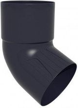 Zdjęcie Scala Plastics Kolano Fi 80Mm Kąt 67° Grafitowe Pvc - Grudziądz