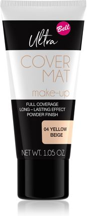 Bell Ultra Cover Mat Makeup Podkład Kryjący 04 Yellow Beige