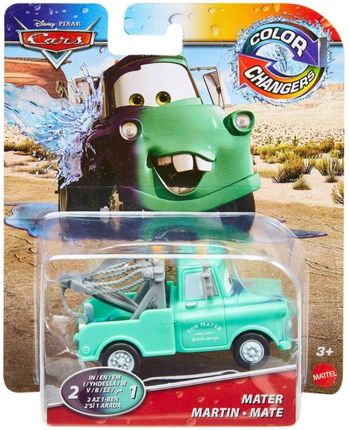 Mattel Disney Pixar Auta zmieniające kolor ZŁOMEK MATER SERIA 2020 GNY94 GNY96